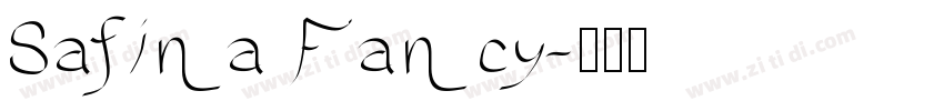 Safina Fancy字体转换